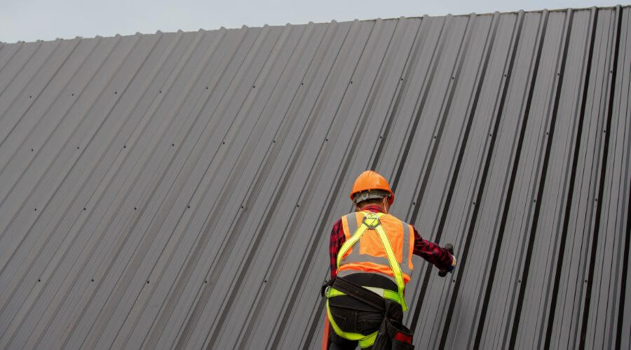 Professional metal roof installation services in Big Rapids, MI